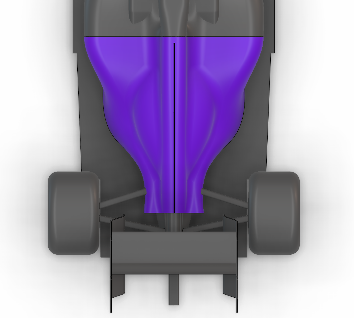 High Downwash Design Top